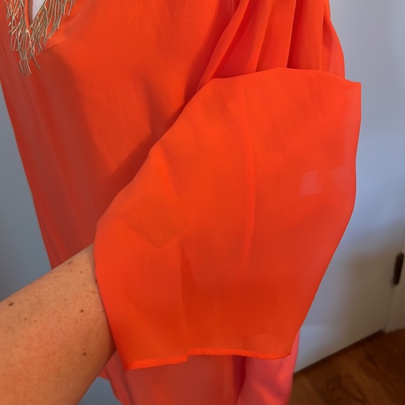 NWT Bonnie Roseman 100% Silk Top - Picture 3 of 6